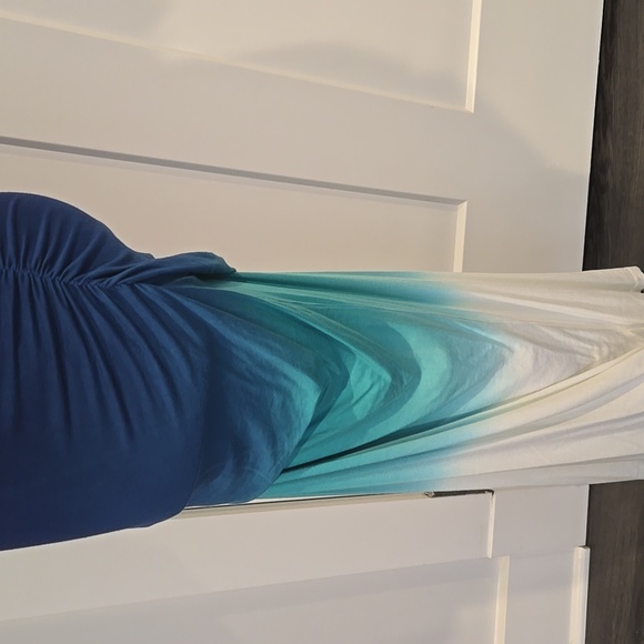 Young Fabulous Broke maxi ruched dress - Picture 2 of 8